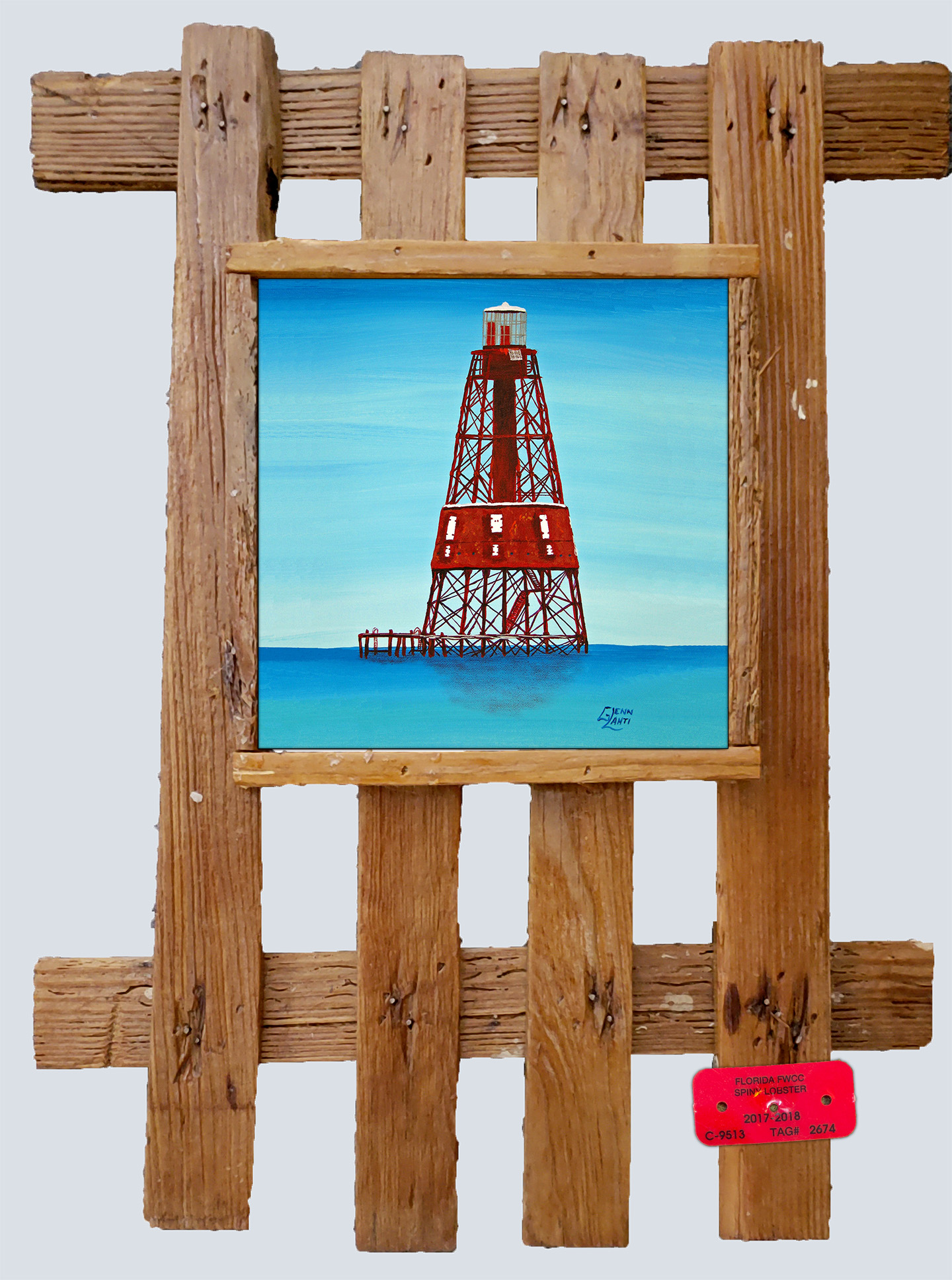"Carysfort Reef Lighthouse"
