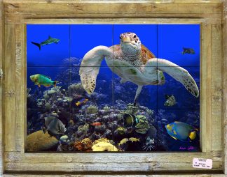 "Coral Canyon" Tile Mural