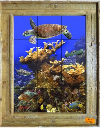 "Coral Ledge" Tile Mural