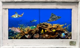 "Coral Village" Tile Mural