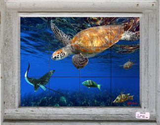 "Diving into the Depths" Tile Mural