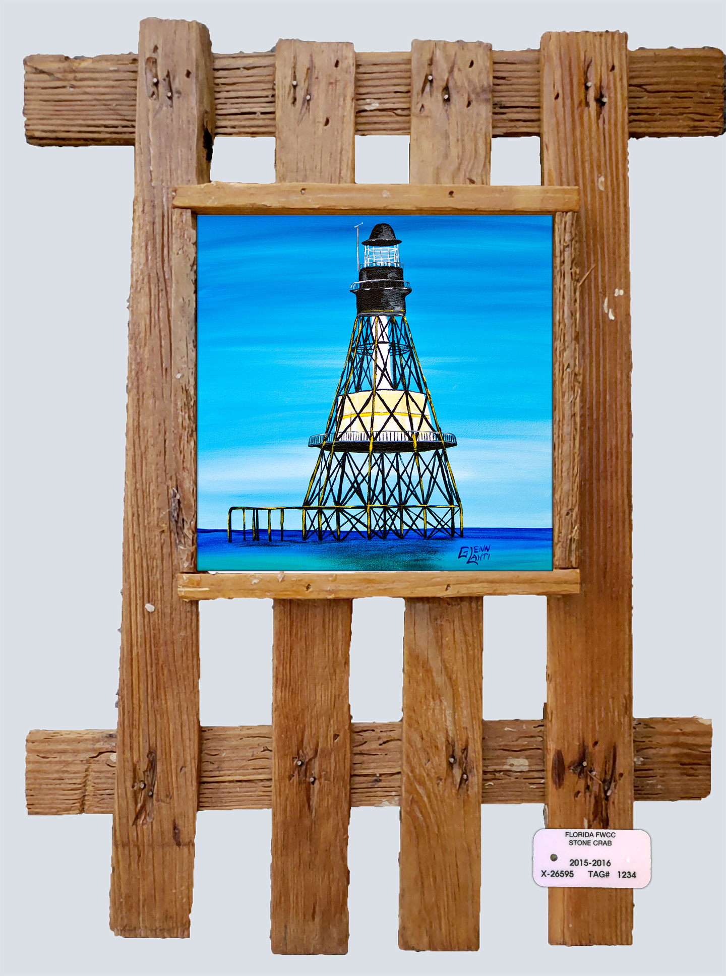 "Fowey Rocks Lighthouse"