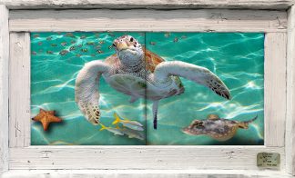 "Sandy Beach" Tile Mural