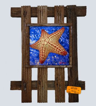 "Starfish with Blue Water"