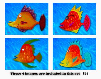Funky Fish 2 Set