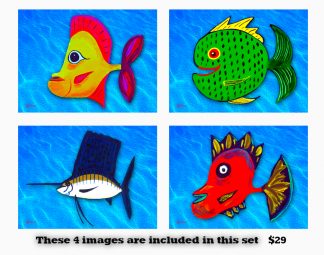 Funky Fish 3 Set